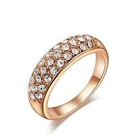 Ring Women\'s Rose Gold Rose Gold 5 / 6 / 7 / 8 / 9 Pink Gold