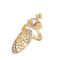 Ring Fashion Rhinestone Zinc Alloy Jewelry For Wedding Party Special Occasion 1pc