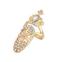 Ring Euramerican Personalized Rhinestone Zinc Alloy Jewelry For Wedding Party 1pc