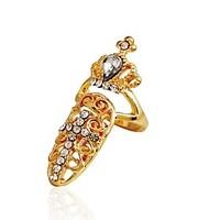 Ring Euramerican Cross Rhinestone Zinc Alloy Jewelry For Wedding Party Special Occasion 1pc