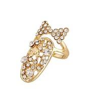 Ring Euramerican Personalized Rhinestone Zinc Alloy Jewelry For Wedding Party Special Occasion 1pc