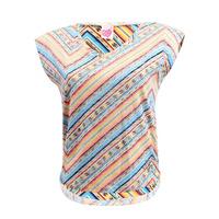 Rip Curl Multicolor Tee Shirt Junior Mexican Stripes