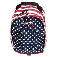 Ridge 53 Kennedy Schoolbag/Backpack - Navy/Red/White