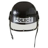 Riot Police Helmet Hard Plastic Accessory For Police Policeman Fancy Dress