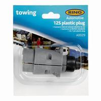 Ring 12S 7 Pin Plastic Plug (A0029) - Multi, Multi
