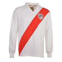 riverplate 1960s 1970s retro football shirt