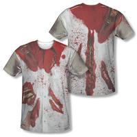 Ripped Zombie Costume Tee (Front/Back Print)