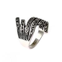 Ring Fashion Party Jewelry Silver Plated Women Statement Rings 1pc, One Size Gold