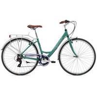 ridgeback avenida 6 2017 womens hybrid bike green 21 inch