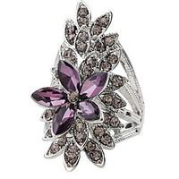 ring daily casual jewelry alloy women ring 1pc 7 8 9 silver