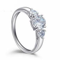 ring fashion european zircon cubic zirconia alloy jewelry for daily ca ...