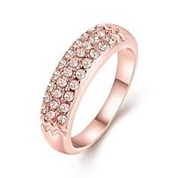 ring aaa cubic zirconiabasic unique design rhinestone geometric friend ...