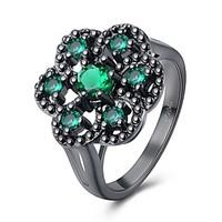 ring crystal aaa cubic zirconiabasic unique design flower style rhines ...