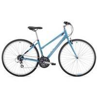 ridgeback anteron 2017 womens hybrid bike blue 17 inch