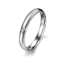 ring wedding party daily casual sports jewelry titanium steel women ba ...