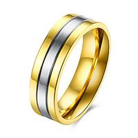 Ring Jewelry Steel Gold Jewelry For Casual 1pc