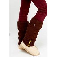 Ribbed Knit Boots Socks