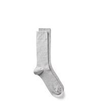 ribbed socks grey melange