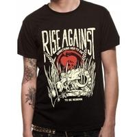 Rise Against - Vulture Men\'s XX-Large T-Shirt - Black