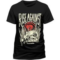 Rise Against - Vulture Men\'s X-Large T-Shirt - Black