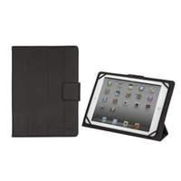 Rivacase 3117 Polyurethane Leather Universal Slim Tablet Case For 10.1 Inch Devices Black
