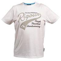 Rigour White T-Shirt Small