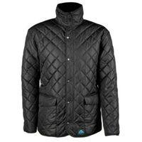 Rigour Seattle Black Quilted Jacket Large