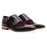 Rishton Black and Burgundy