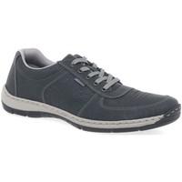 rieker darton mens lightweight casual shoes mens shoes in grey