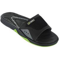 rider black and green sandals man ventor slide mens mules casual shoes ...