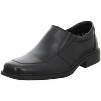rieker b087501 mens loafers casual shoes in black