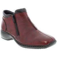 rieker l3882 doro mens boots in red