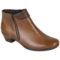 rieker 76961 womens heeled ankle boots mens low ankle boots in brown