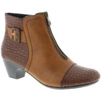 rieker 70581 womens ankle boots mens boots in brown