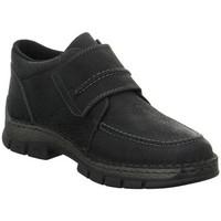 rieker klett mens shoes trainers in black