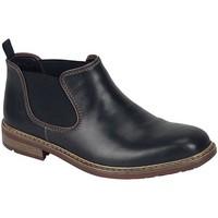 rieker tremor mens chelsea boots mens mid boots in black
