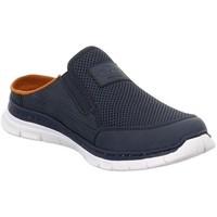 Rieker B487914 men\'s Clogs (Shoes) in Blue