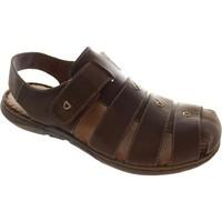 rieker 22071 26 mens sandals in brown