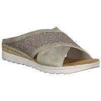 rieker 63096 womens mule womens sandals in grey