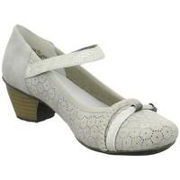 rieker riemchen womens court shoes in beige