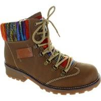 Rieker Z0443-22 women\'s Low Ankle Boots in brown
