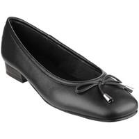 riva provence womens casual shoes womens court shoes in black