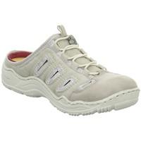 Rieker Clogs women\'s Flip flops / Sandals (Shoes) in Grey