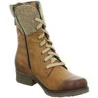 rieker 7960424 womens low ankle boots in brown