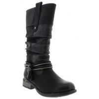 rieker 97279 womens boots womens mid boots in black