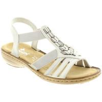 rieker 60800 womens sandal womens shoes pumps ballerinas in white