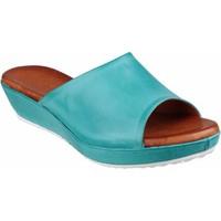 riva carlita womens mules casual shoes in green