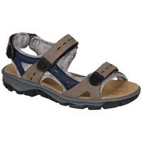 rieker 68872 clara womens sandals in brown