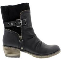 Rieker Bernadette 93761 Womens Boots women\'s Low Ankle Boots in black