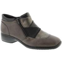 Rieker L3860 Womens Ankle Boots women\'s Mid Boots in grey